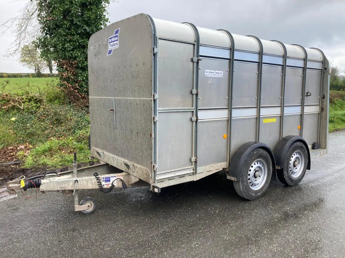 2019 Ifor Williams TA510 12 ft Cattle Trailer - Image 1