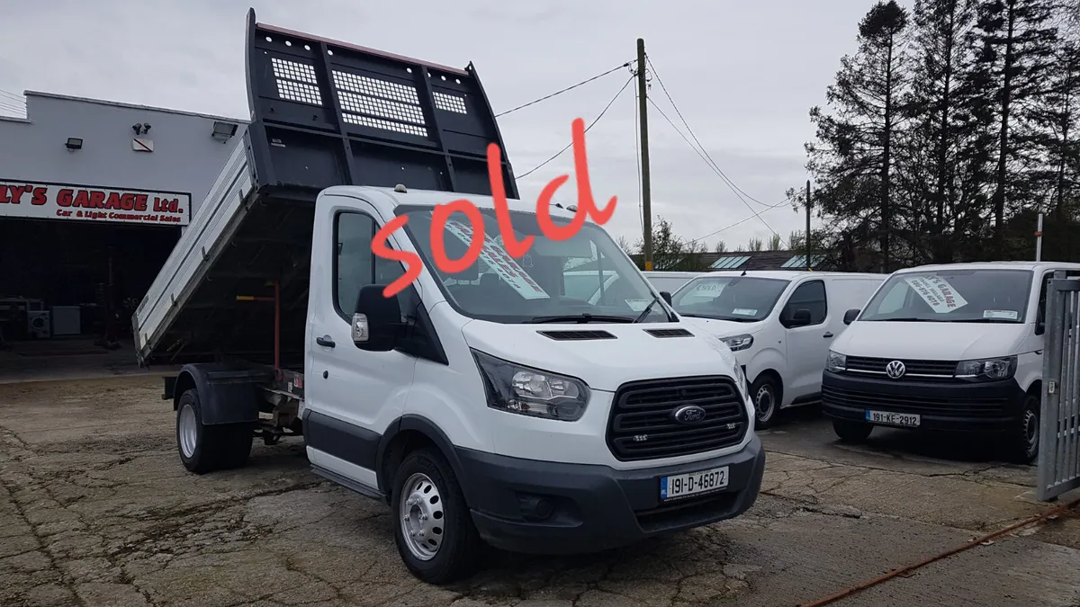 Ford Transit TIPPER 135KM VAT INVOICE - Image 1