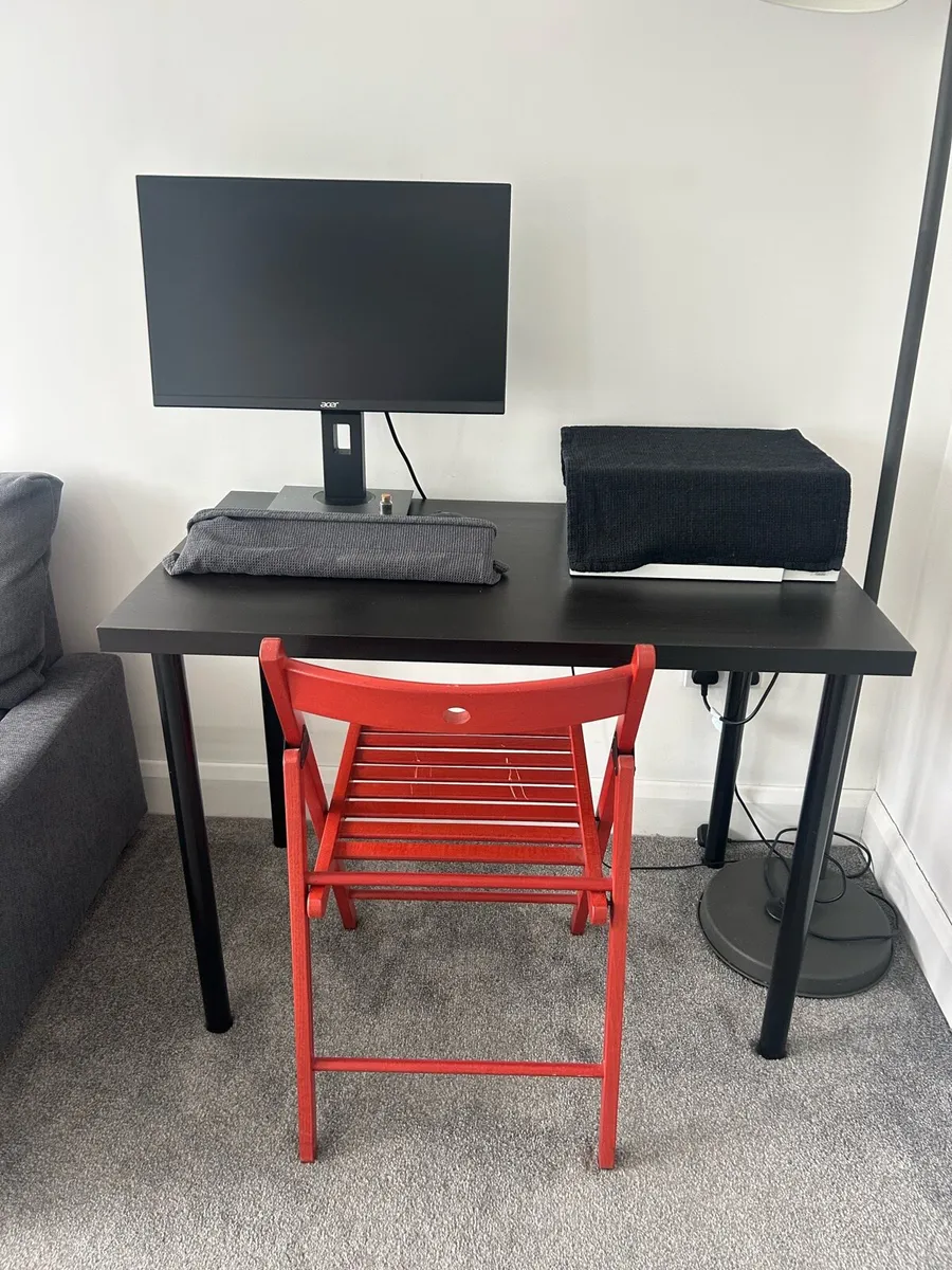 IKEA desk & chair - Image 1