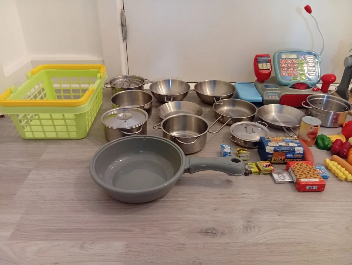 Children's Quality Toy Kitchen Accessories 115pcs - Image 4