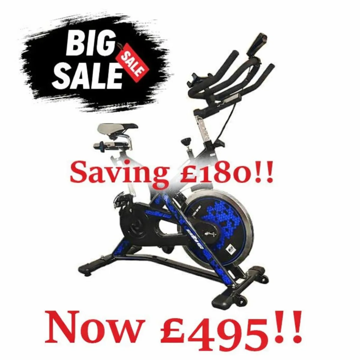 🚨🔥 HOME SPIN BIKE MEGA DEAL! 🔥🚨 - Image 1