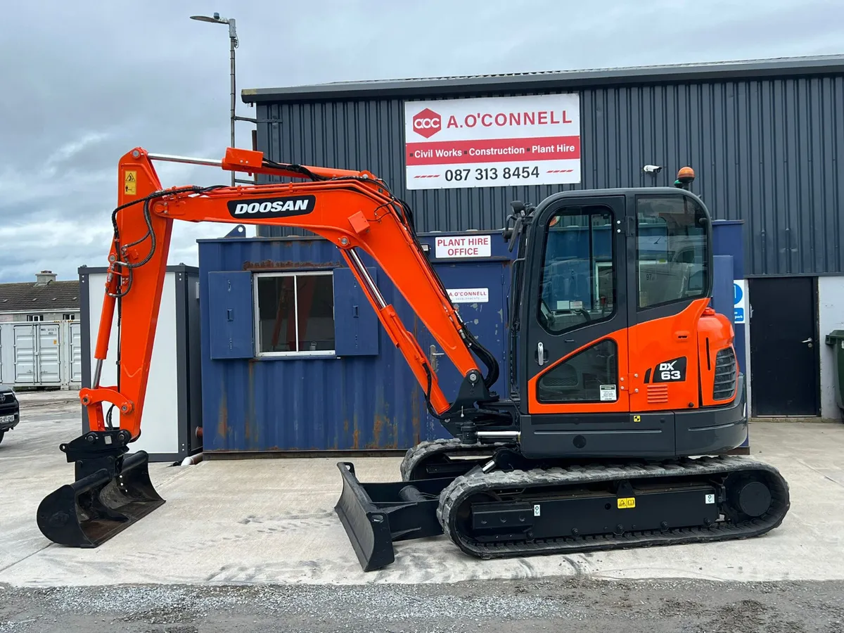 2016 doosan dx63 - Image 1