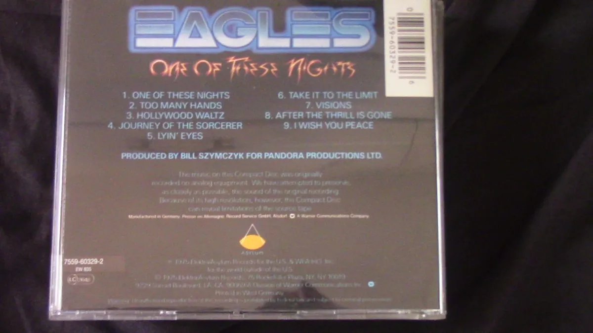 The Eagles - One Of These Nights CD - Image 2