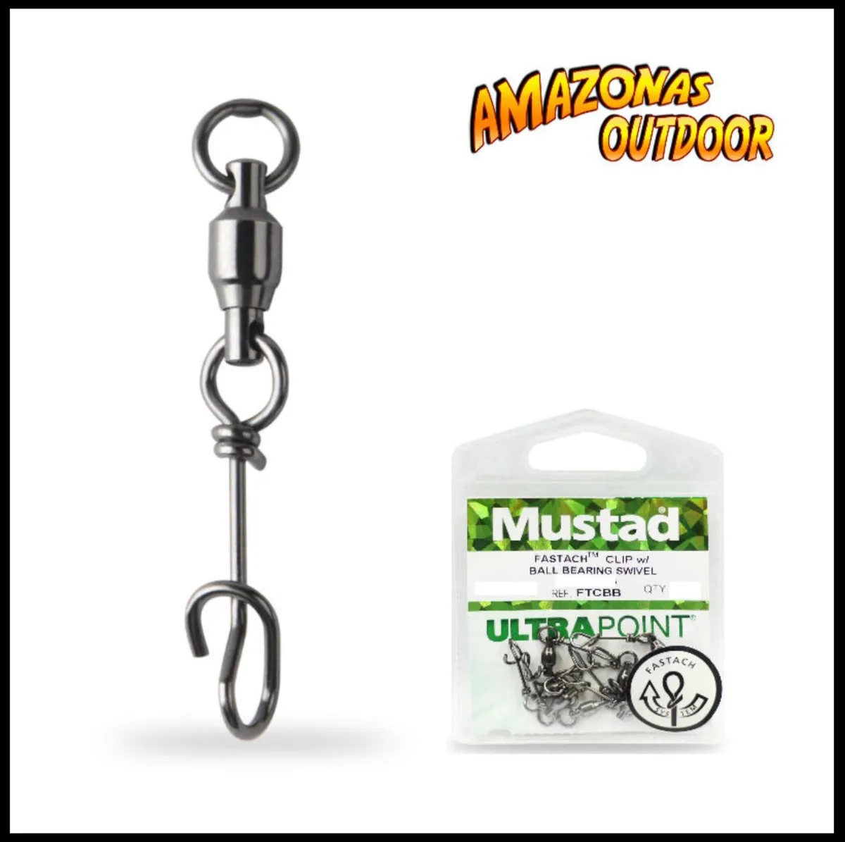 Mustad Ball Bearing Swivel