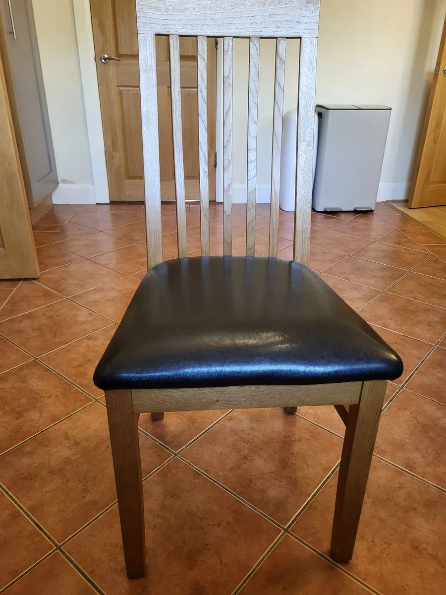 Solid Oak Dining/Desk Chair – Excellent Condition - Image 2