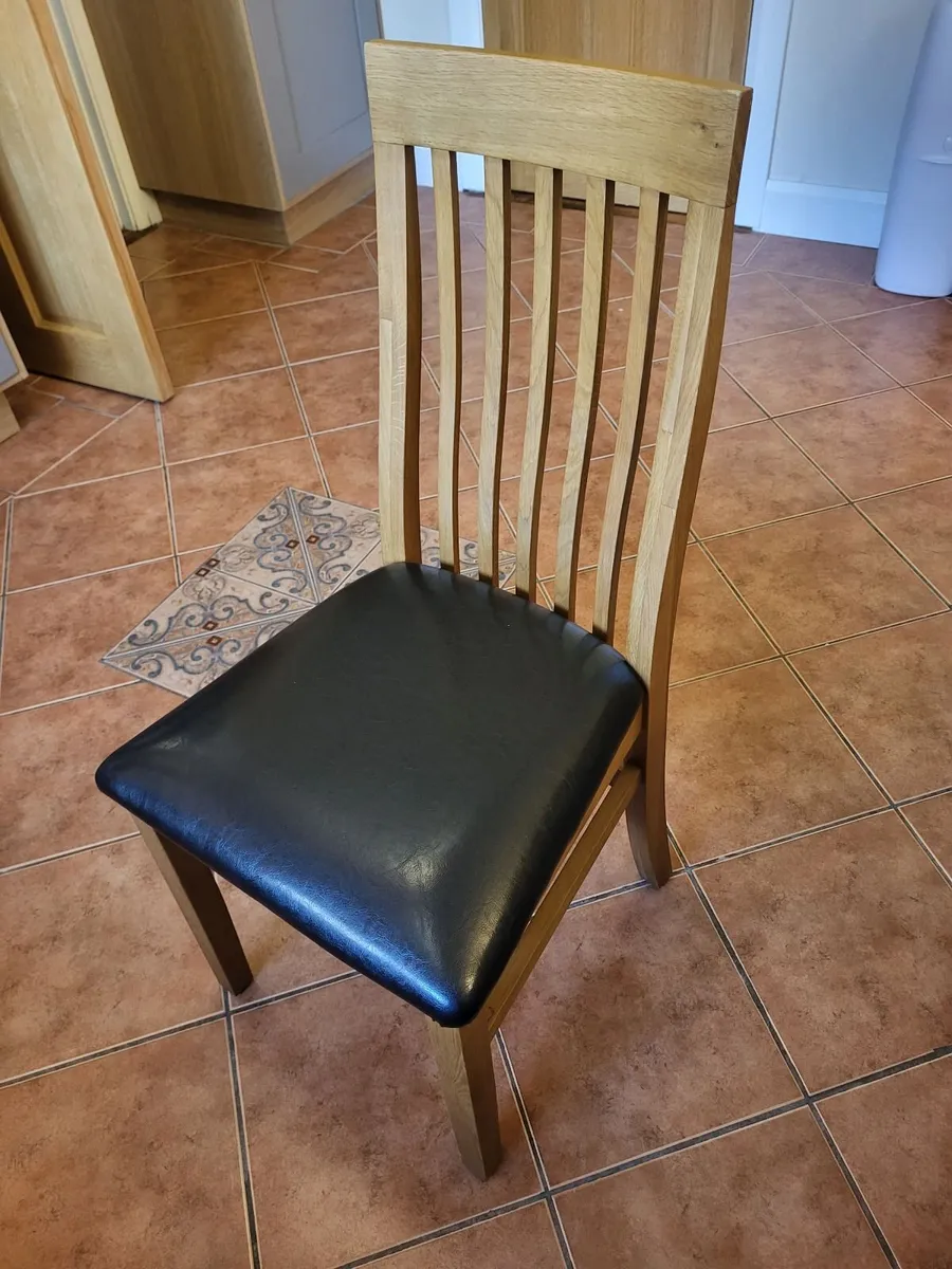 Solid Oak Dining/Desk Chair – Excellent Condition - Image 3