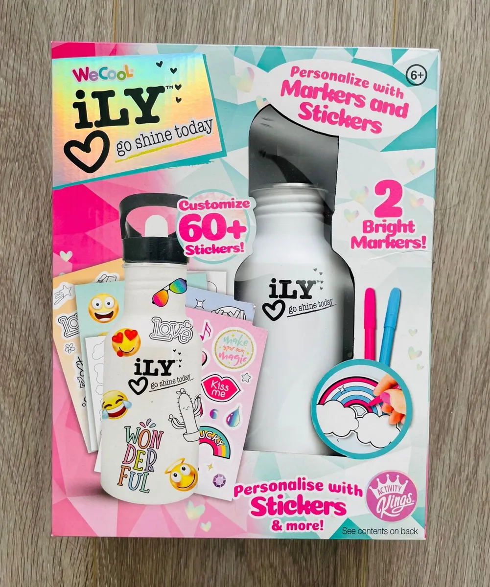 Decorate Your Own Hydro Water Bottle Set - Image 2