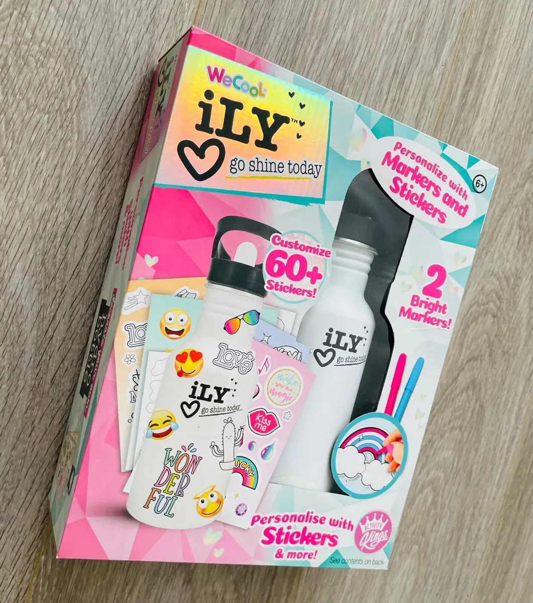 Decorate Your Own Hydro Water Bottle Set - Image 1