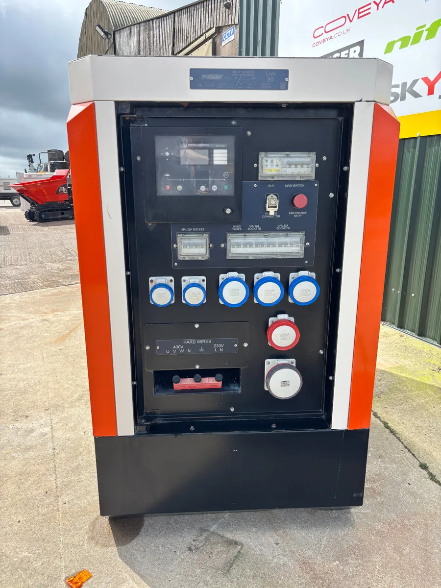 Used Trime | MHM 33kVA diesel generator - Image 2