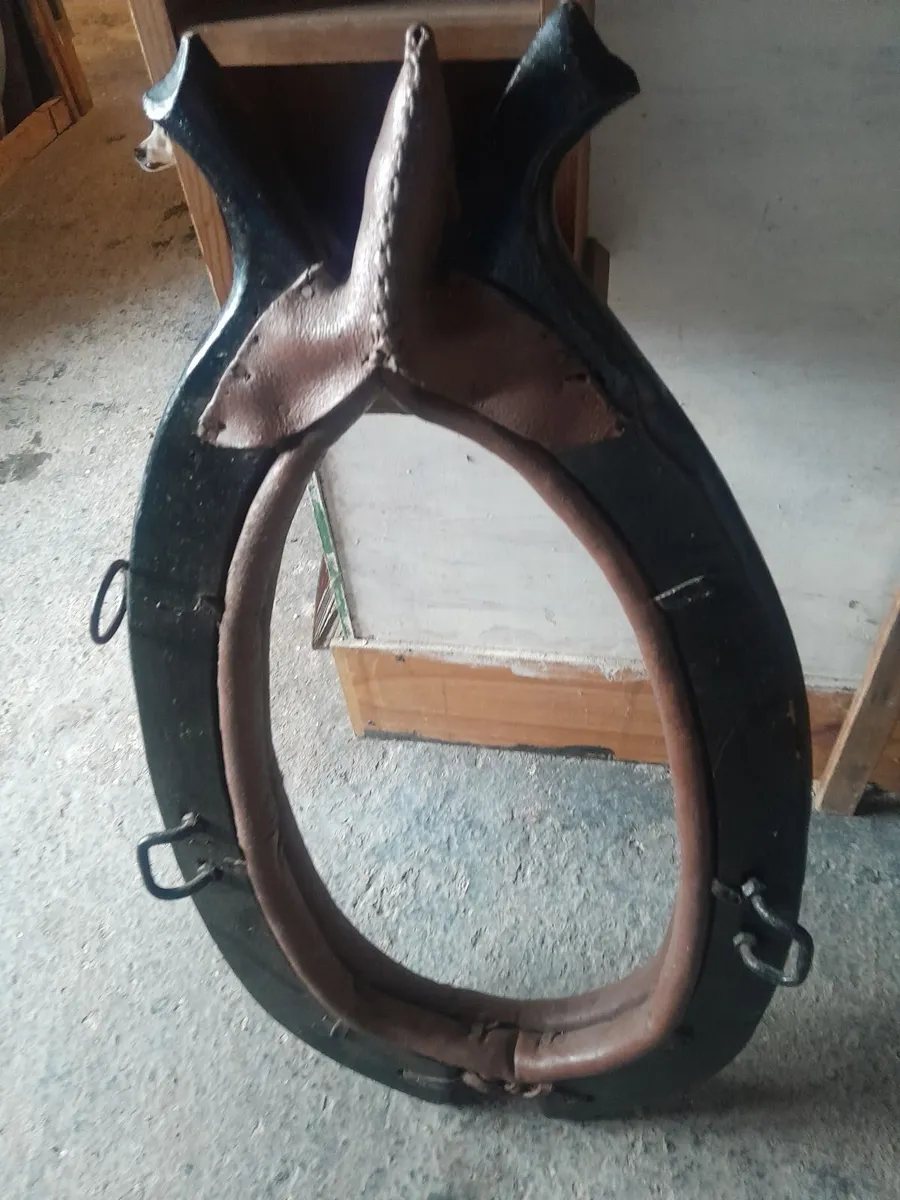 Vintage  horse  collar - Image 1