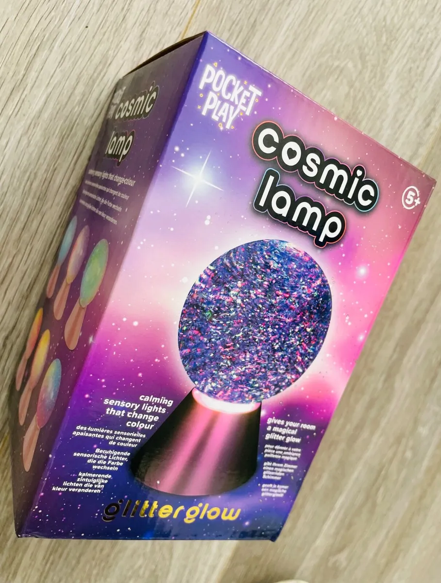 NEW Cosmic Lamp, a sensory glitter ball lamp that - Image 1