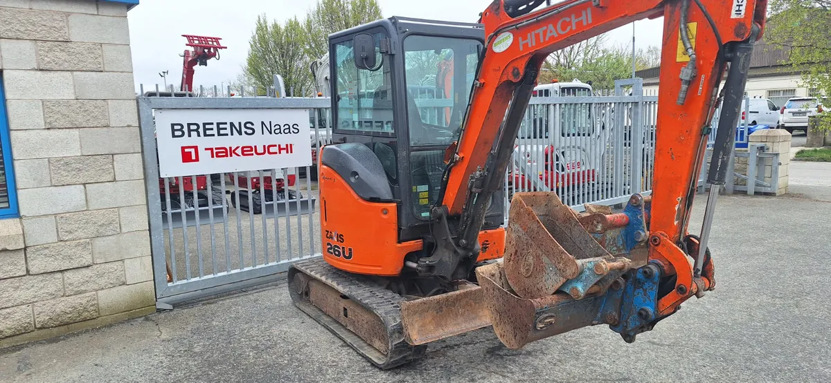 Hitachi 26U Excavator - Image 4