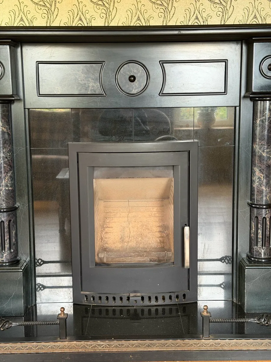Inset Solid Fuel Stove. Great Working Condition - Image 2