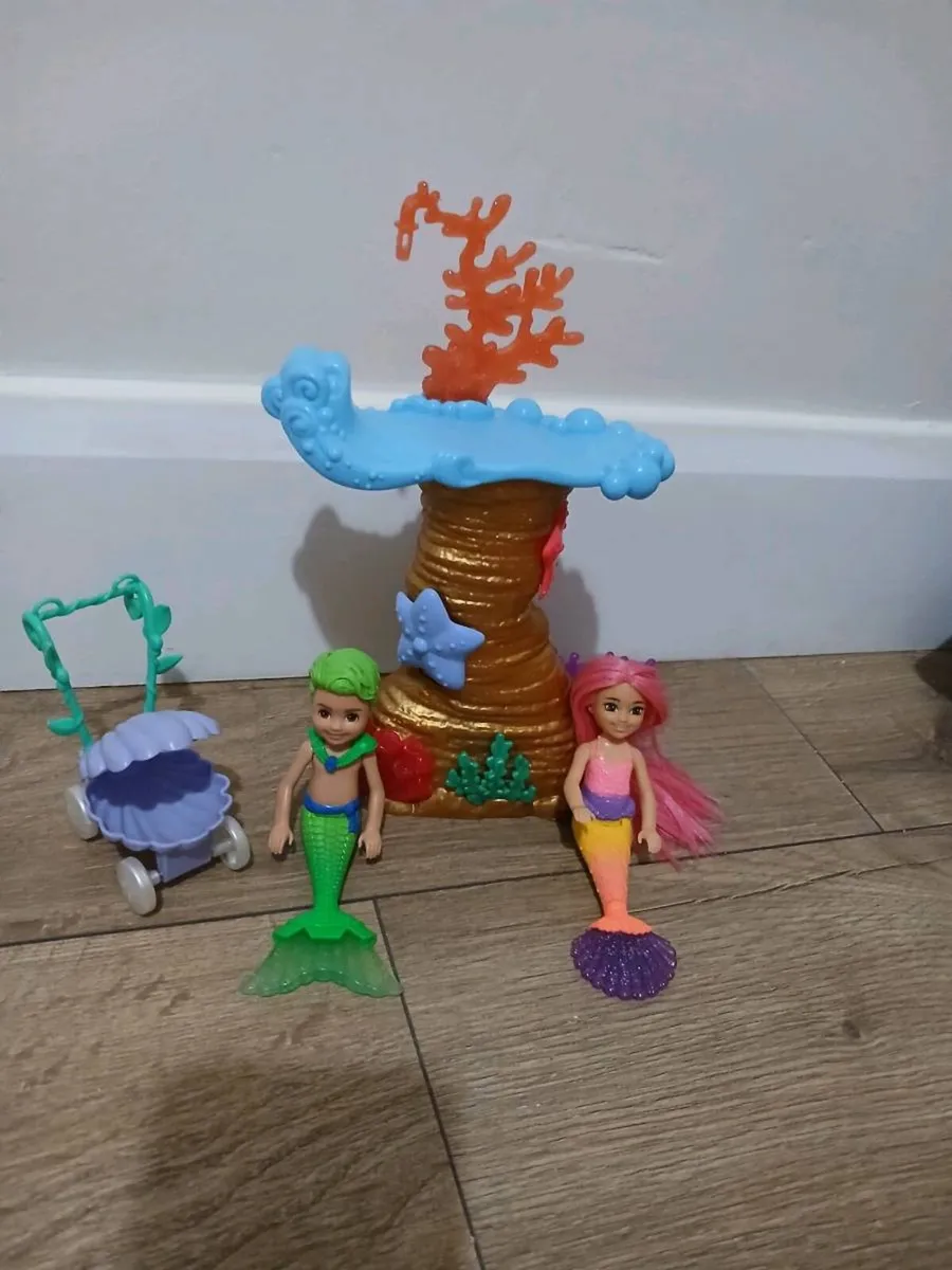 Barbie mermaid boy and girl set - Image 1
