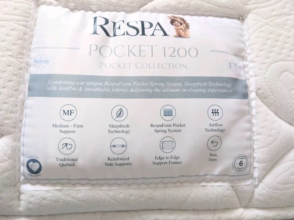 Mattress. As New Condition. - Image 1