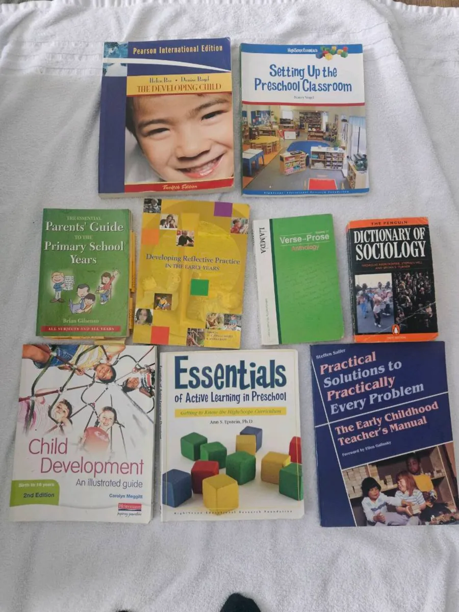 Large Collection of childcare/sociology books - Image 1