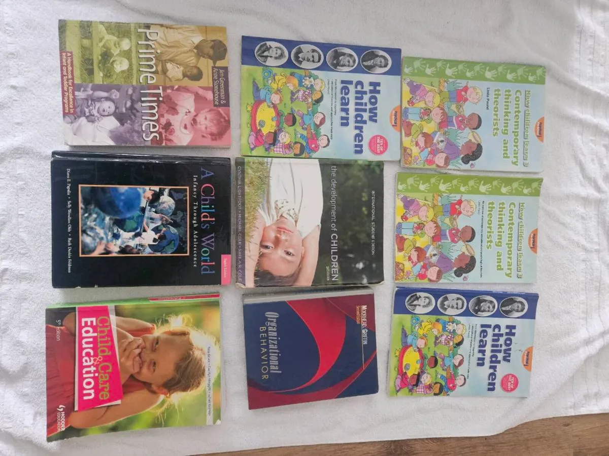 Large Collection of childcare/sociology books - Image 2