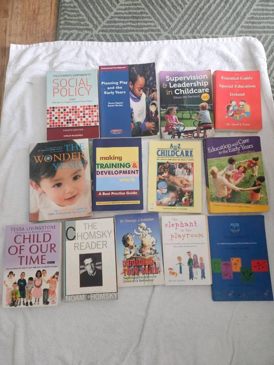 Large Collection of childcare/sociology books - Image 3