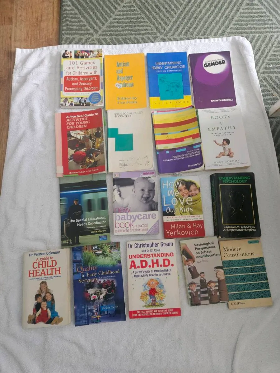 Large Collection of childcare/sociology books - Image 4