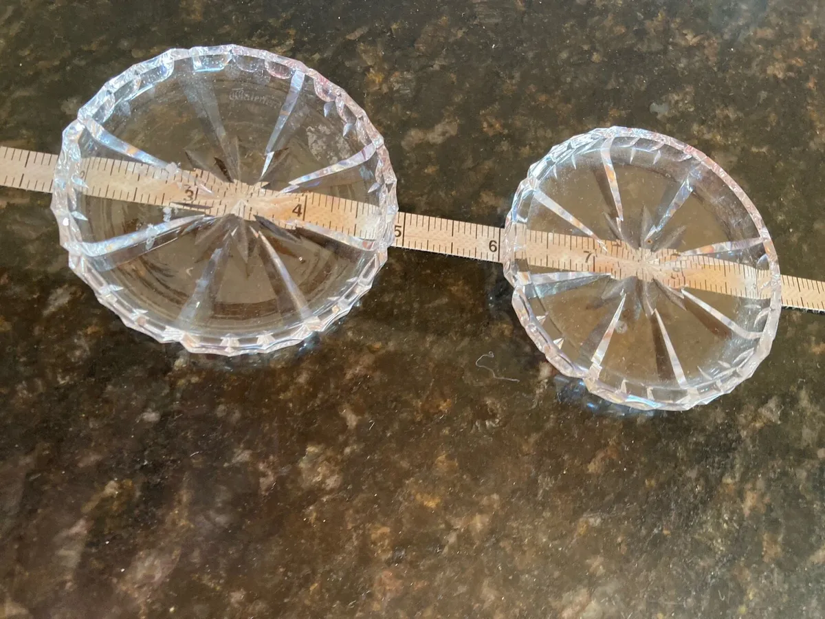 Pr Waterford Crystal coasters - Image 2