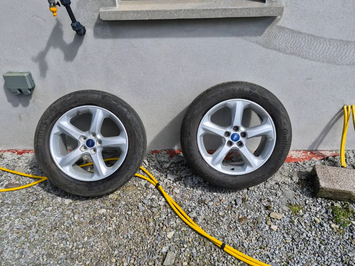 2014 2022 mk 5 mondeo alloys and tyres - Image 1