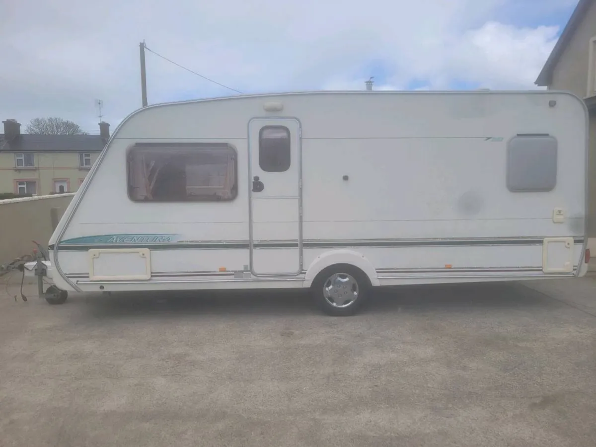 4 bert Abbey adventura fixed bed caravan - Image 1