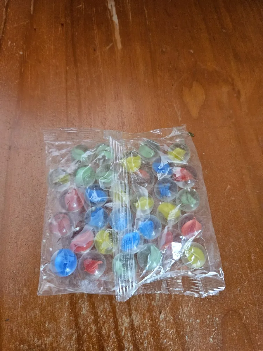 Vintage Bag of Marbles - Image 2