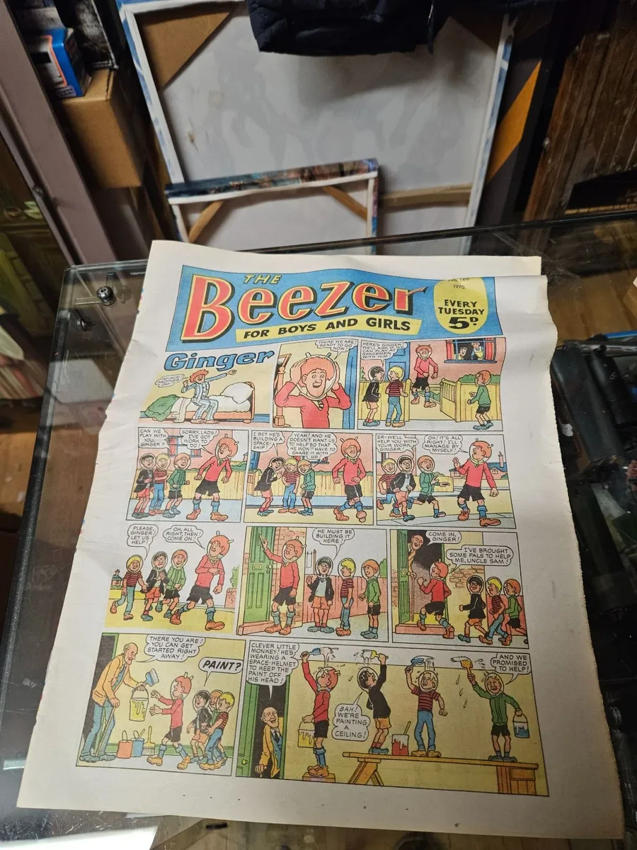 Vintage Beezer Comic