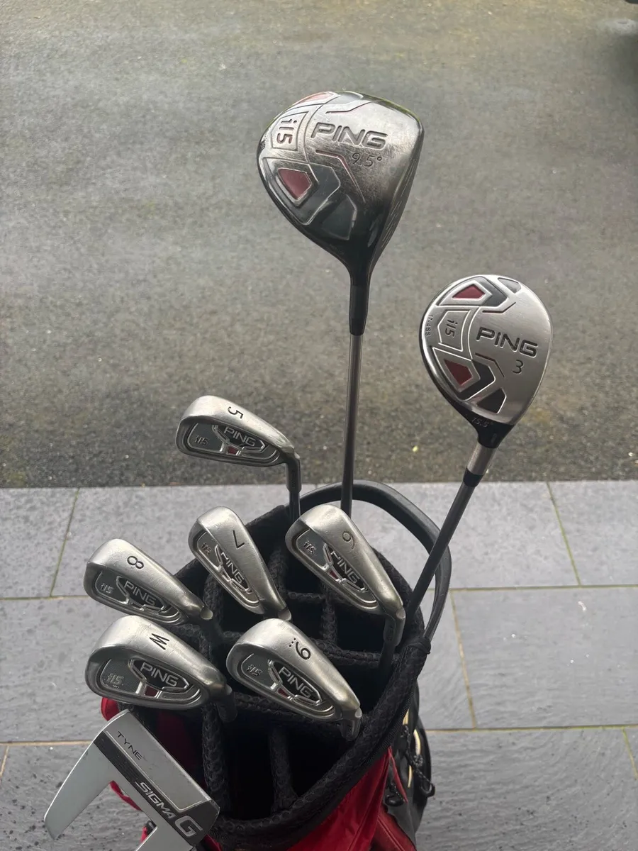 Ping golf set - Image 1