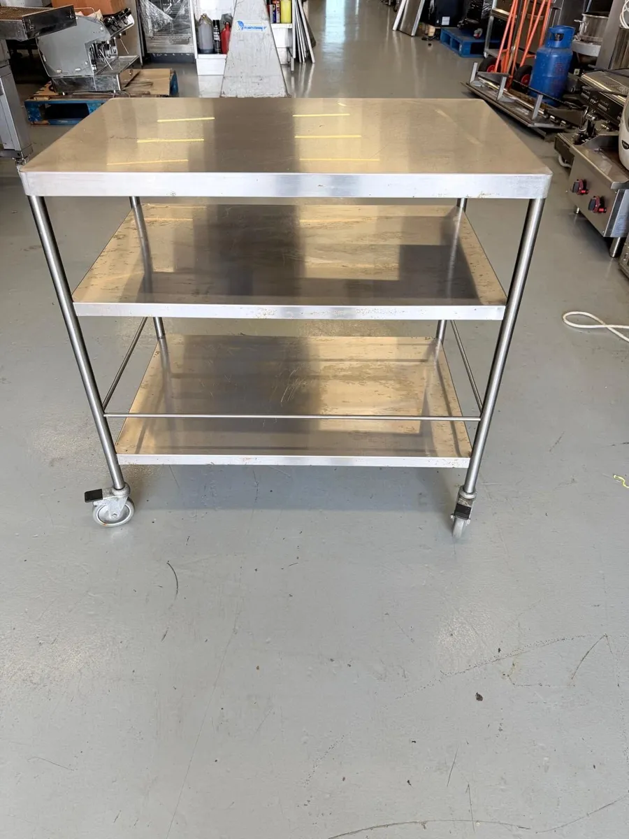 Stainless steel table