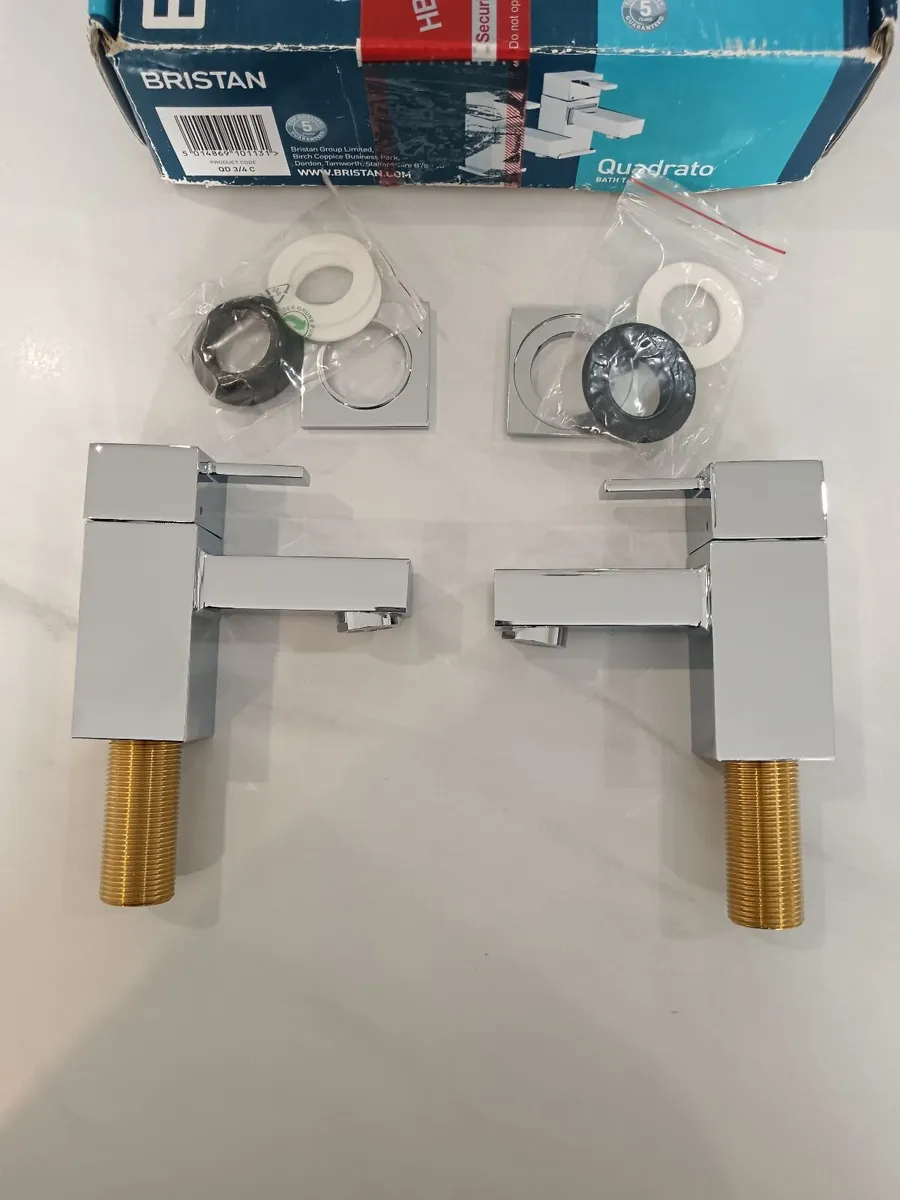 Bristan Quadrato Bath Taps - Image 1