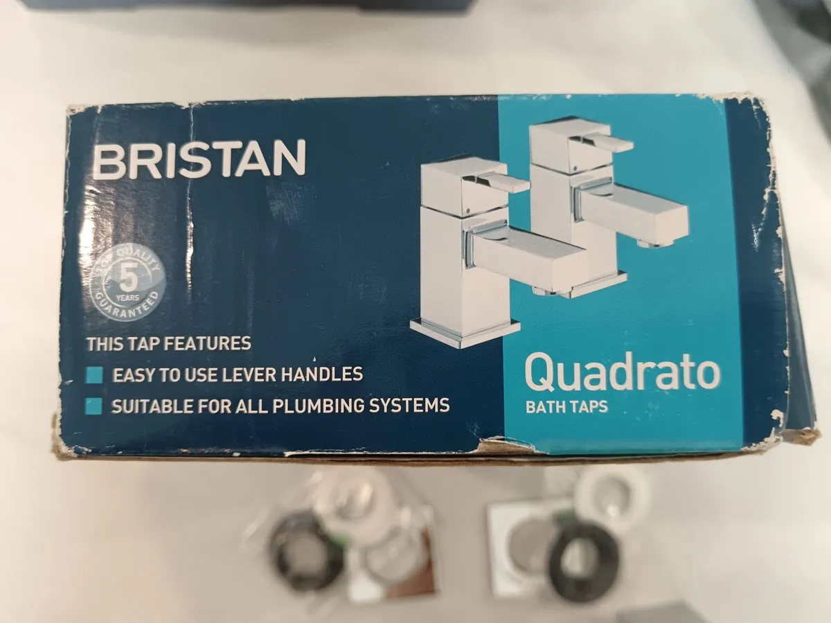 Bristan Quadrato Bath Taps - Image 2