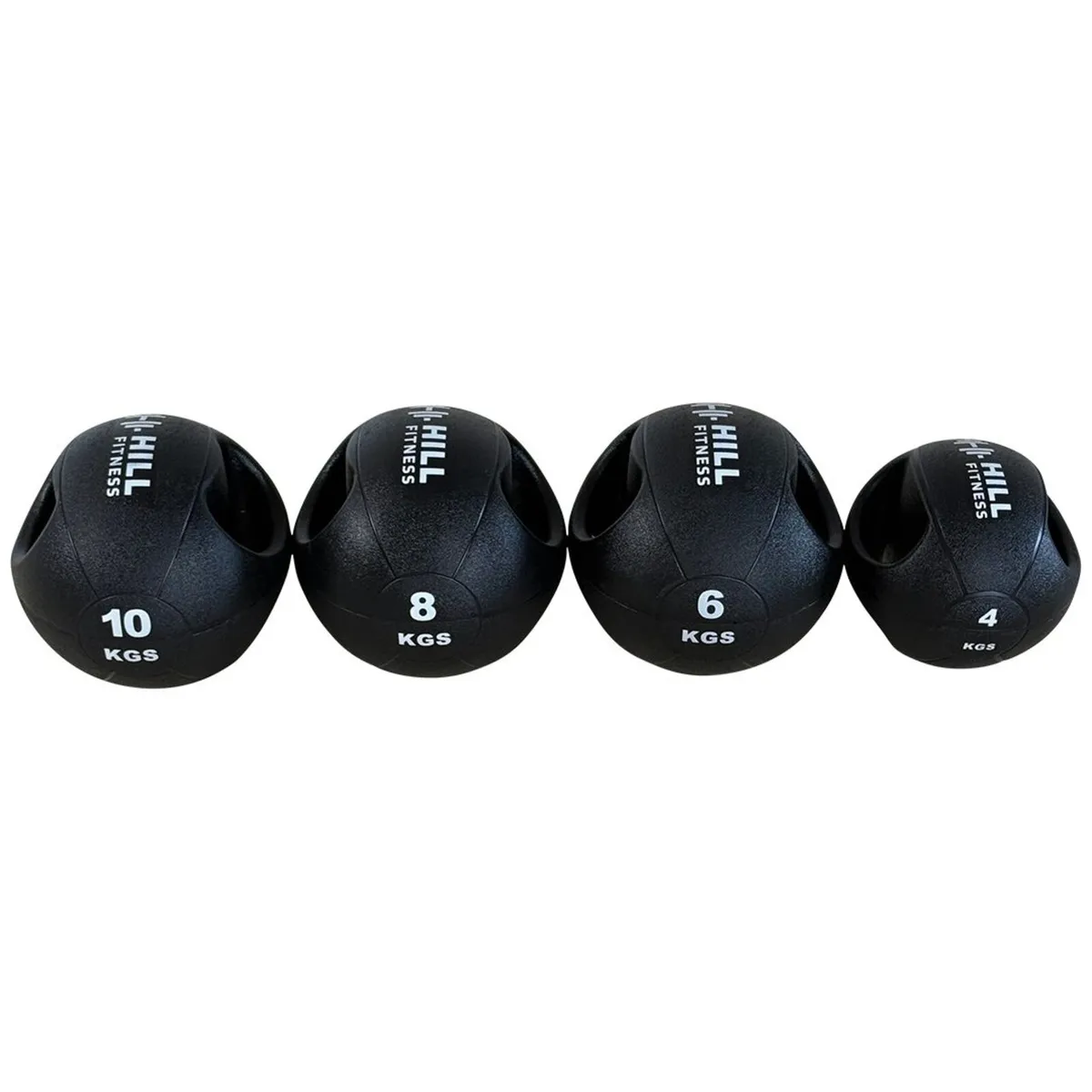 4kg - 10kg Medicine Balls set with Rack - Weights - Image 2