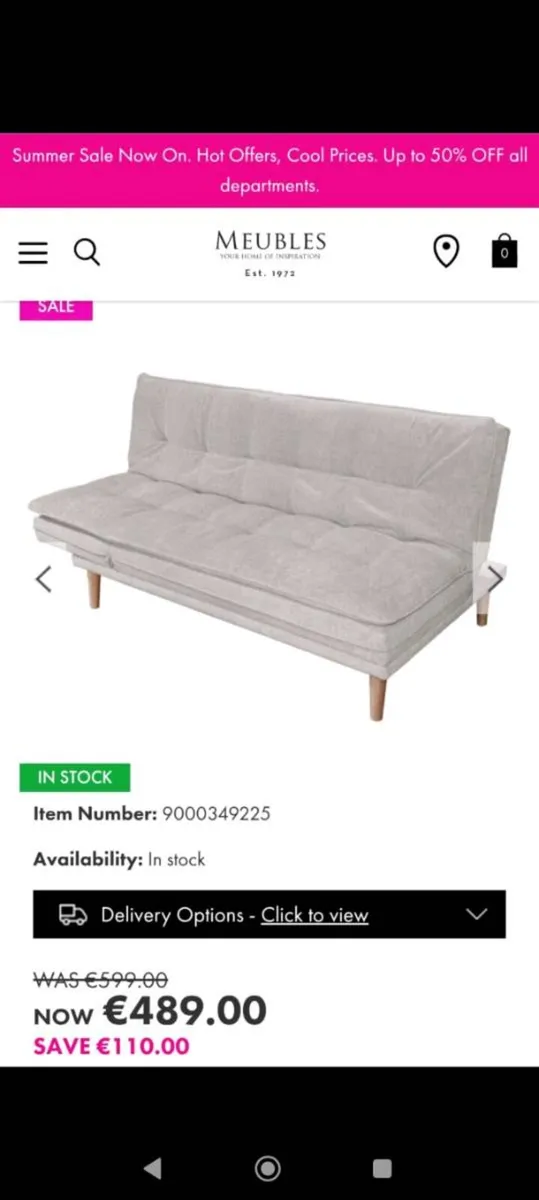 Sofa bed - Image 3