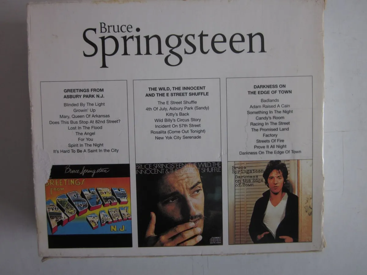 Bruce Springsteen 3 Classic Albums Pack Box Set CD - Image 2