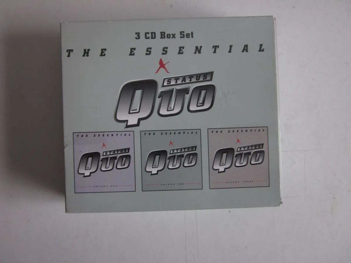 The Essential Status Quo Box Set 3 CD's - Image 1
