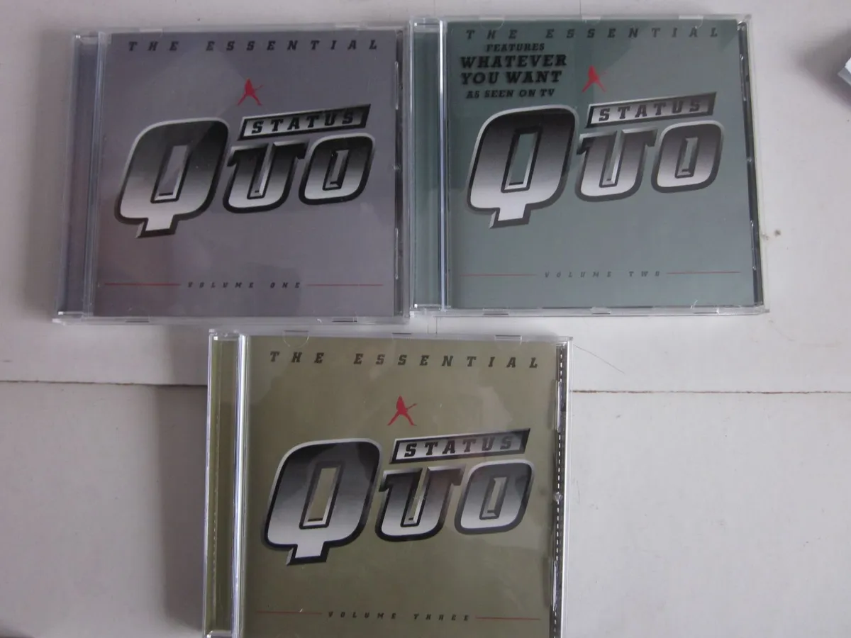 The Essential Status Quo Box Set 3 CD's - Image 4