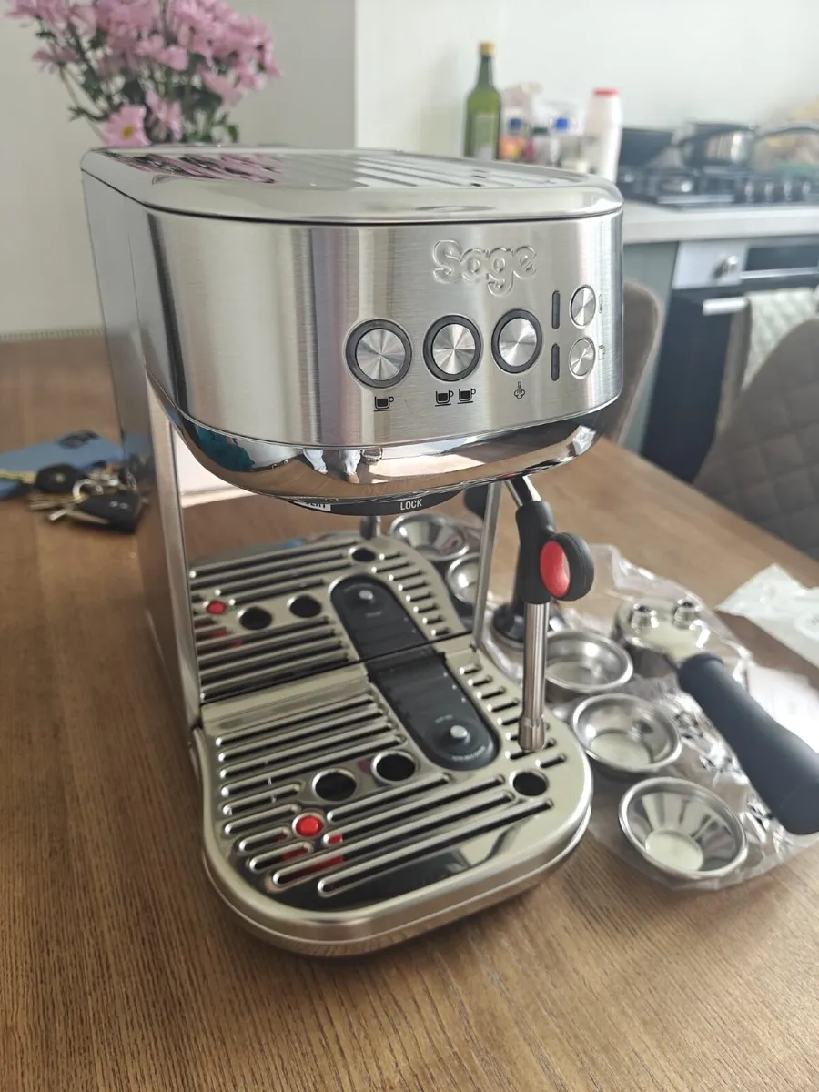 Sage Bambino Plus Stainless Steel Coffee Machine - Image 1