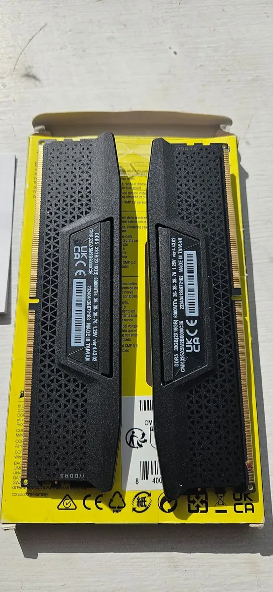 Corsair Vengeance DDR5 32GB (2x16GB) 6000MHz CL36 - Image 2