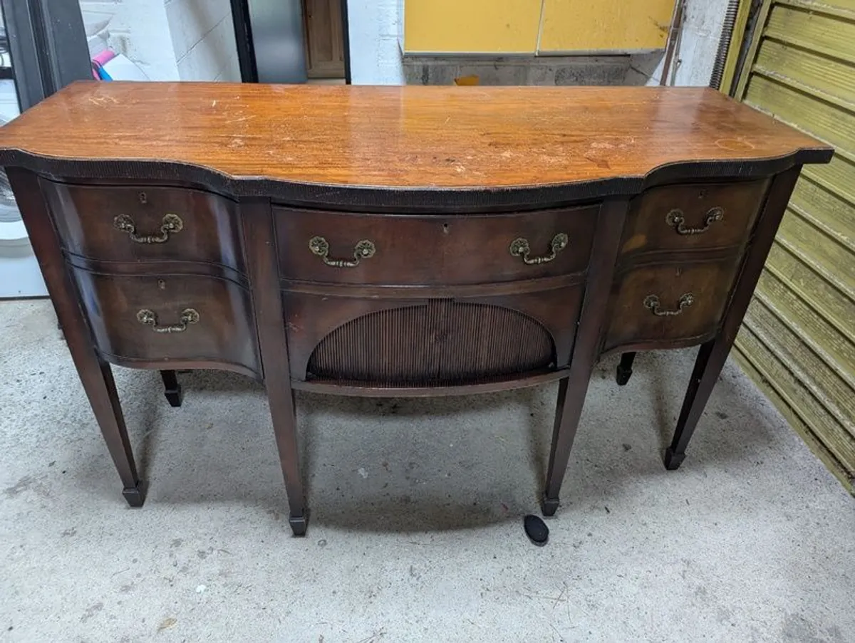 Antique Sideboard - Image 4