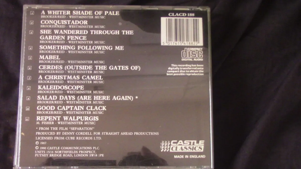 Procol Harum - A Whiter Shade of Pale CD - Image 2