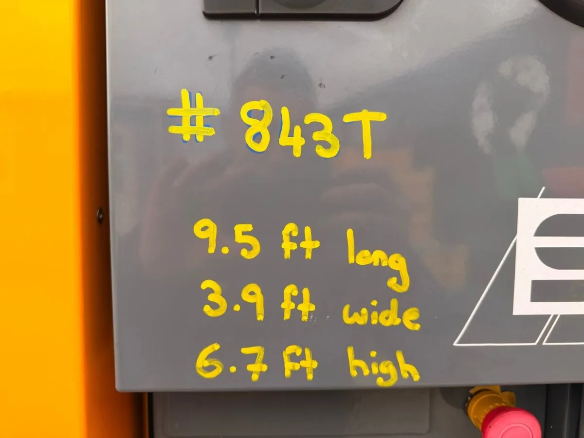 2017 SDMO 110 KVA GENERATOR GENSET ....843T - Image 3