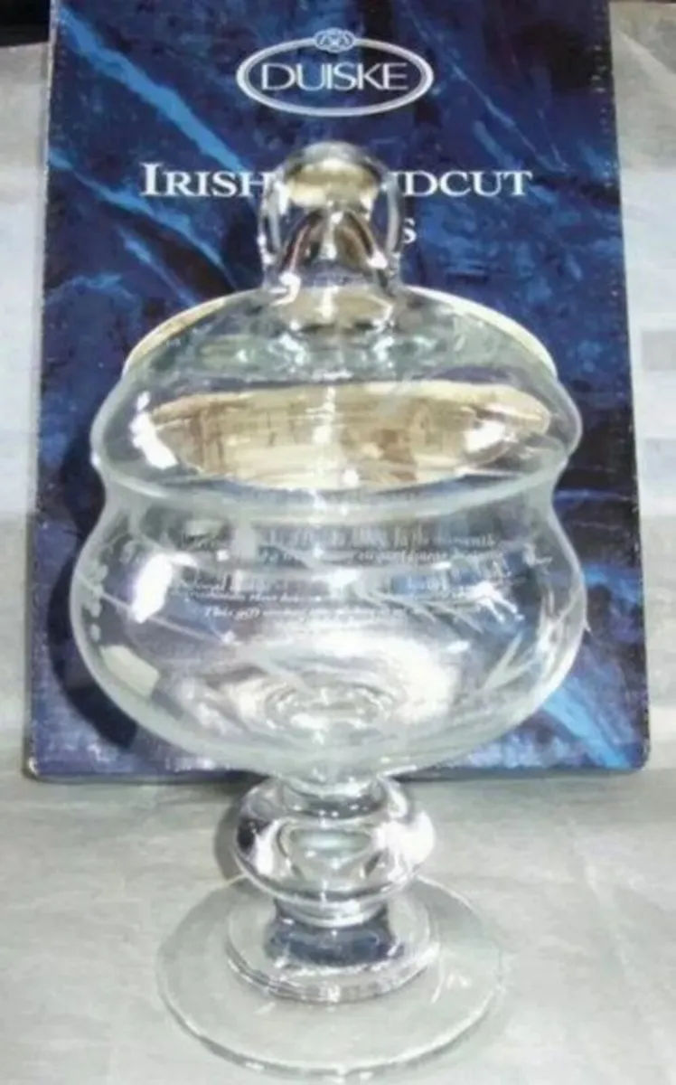 Vintage Duiske Lidded Bowl - Image 1