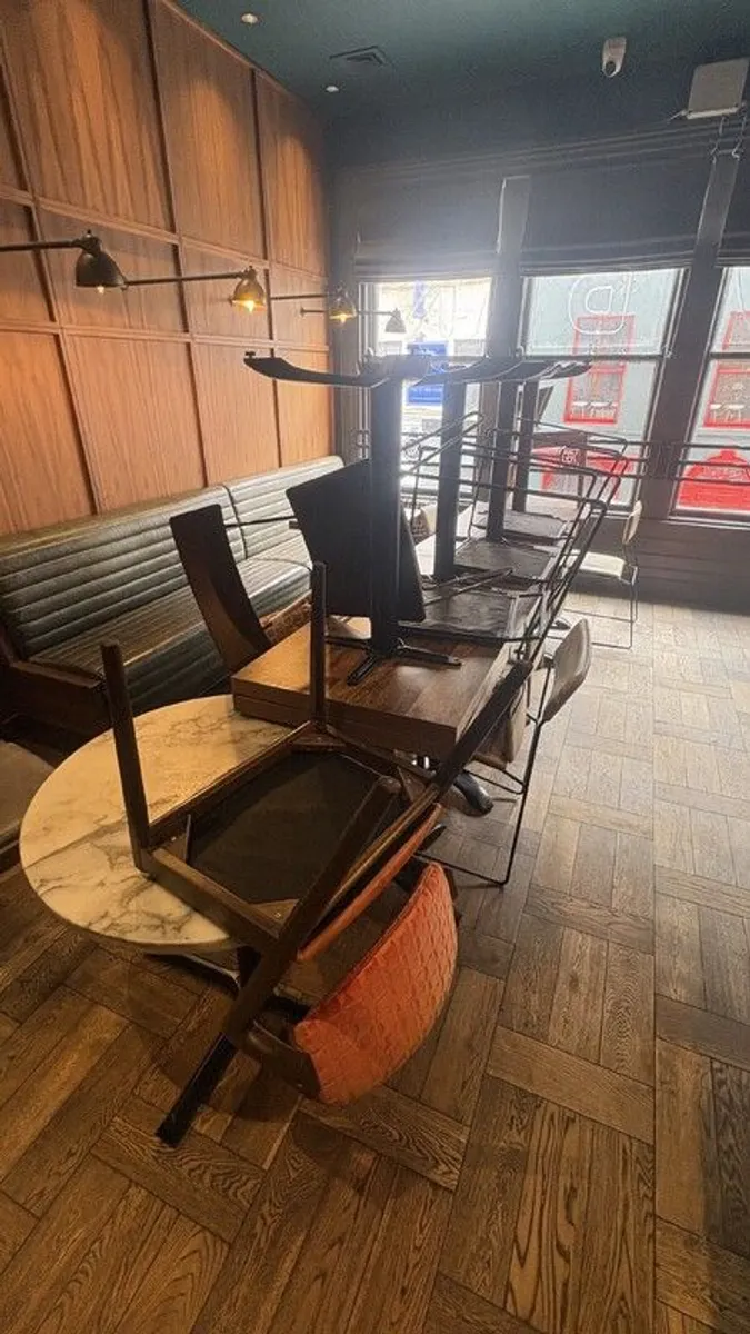 FREE Restaurant Tables and Chairs (URGENT CLEAR OUT) - Image 1