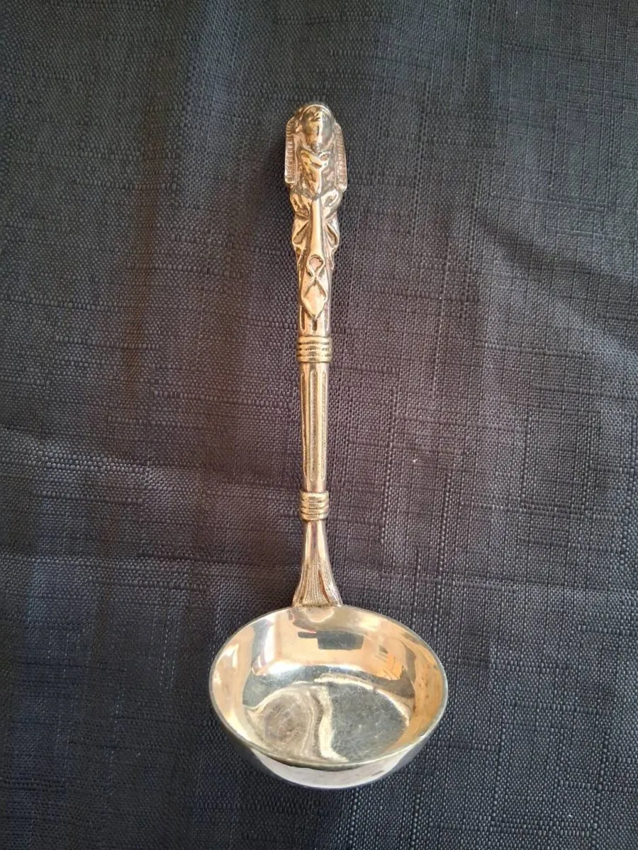 Small Old Egyptian Souvenir Ladle - Image 1