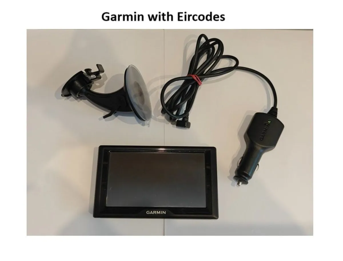 Garmin sat nav - New 2026 Map - Eircodes - Image 1