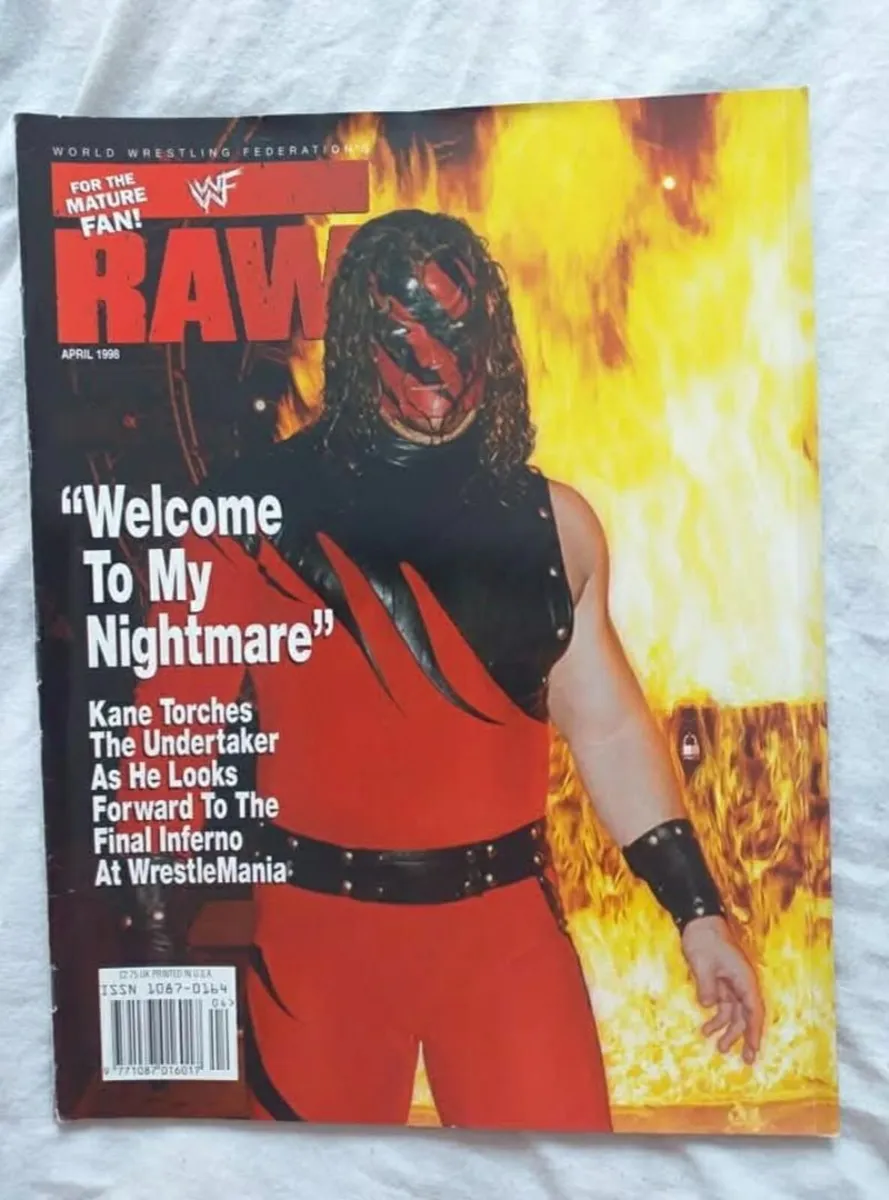 WWE RAW MAGAZINES 1998 - Image 3