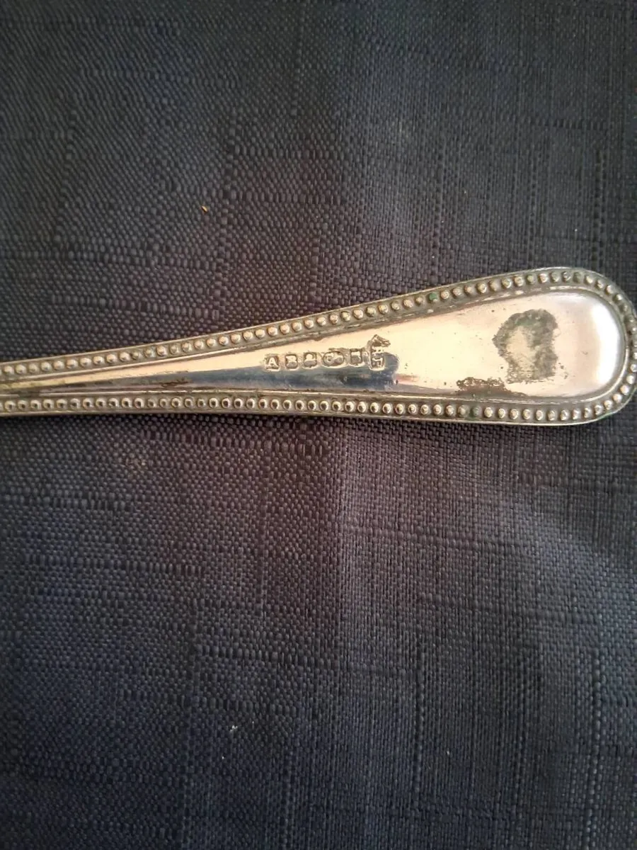 Silver Plated Serving Fork - Image 2