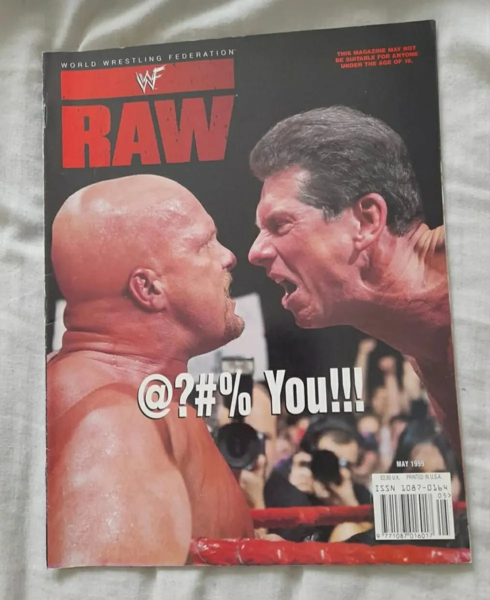 WWE RAW MAGAZINES 1999 - Image 3