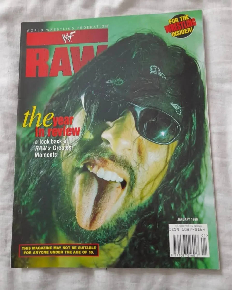 WWE RAW MAGAZINES 1999 - Image 4